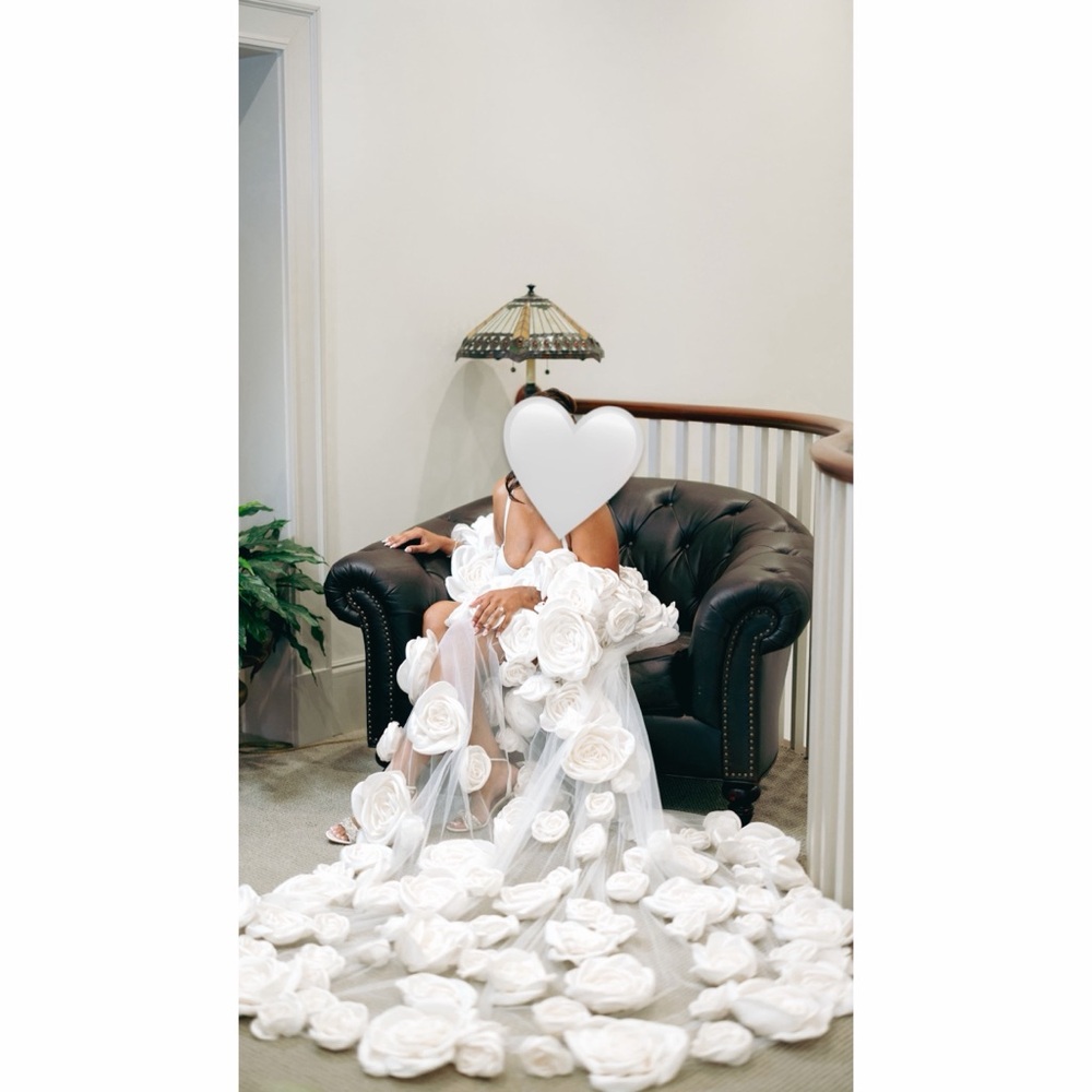 Luxury Floral Bridal Robe